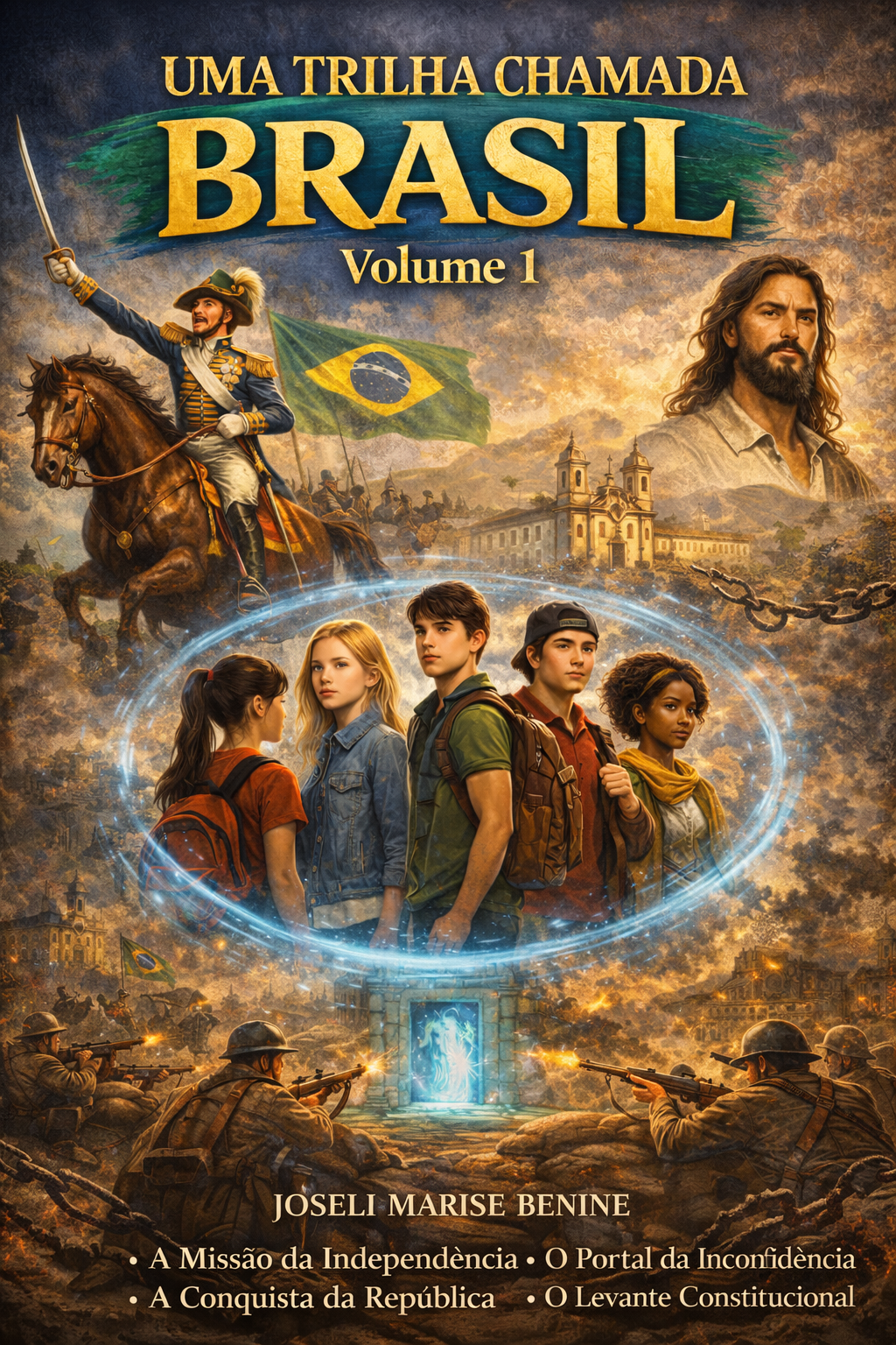 Capa do livro Uma trilha chamada Brasil - vol. 1